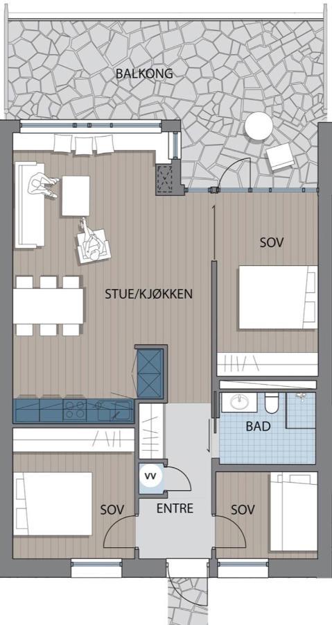 Astonishing Mountain Lodge At The Top Of Gaustablikk, 25M2 West Facing Terrace, 3 Bedrooms Buitenkant foto